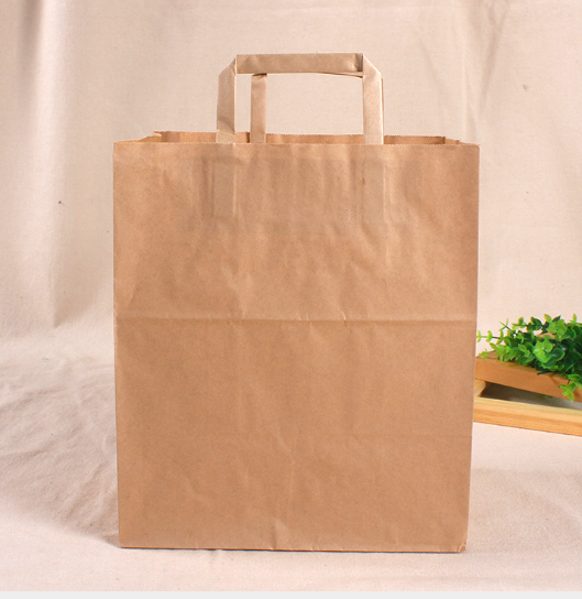 RecycledPrintedPaperPackagingShoppingBagKraftPaperBag-2