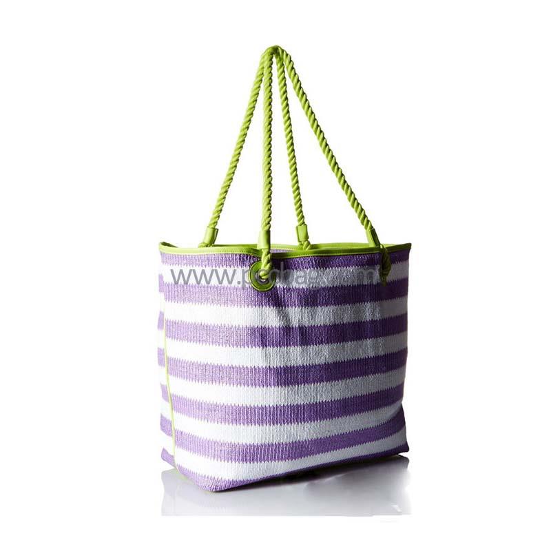 reusableknittingshoppingbagcustomlogofoldablelargewomentotebag-2