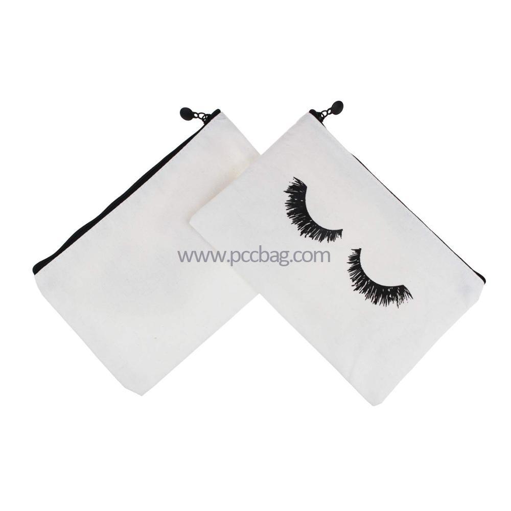 MakeupSmallPouchBlankCanvasCosmeticBag-1