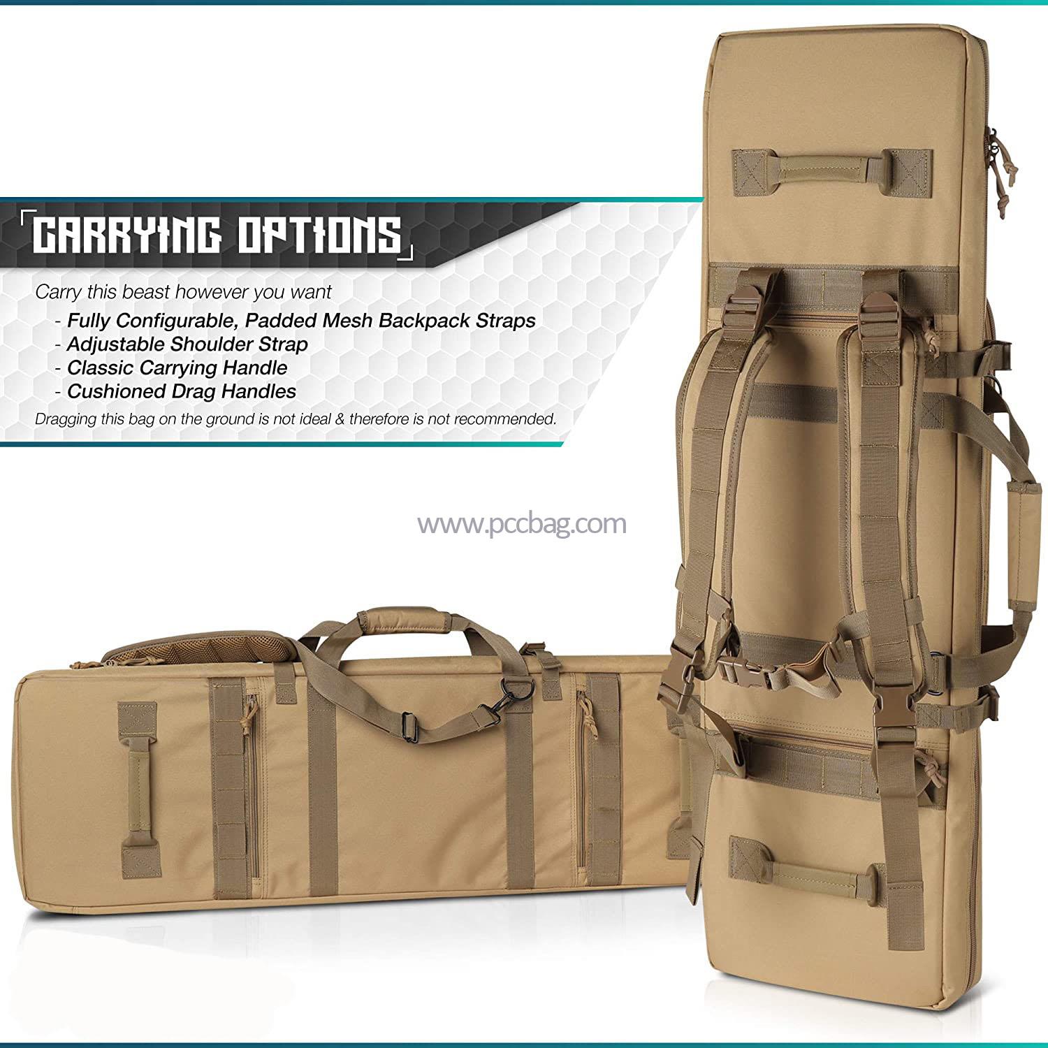 ChinaISOManufacturerPremiumDurableWaterproofOEMTacticalSideCarryRifleBag-4