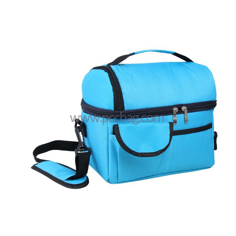 FreezableBestQualityInsulatedZipClosureFoldableToteLunchCoolerBag-3