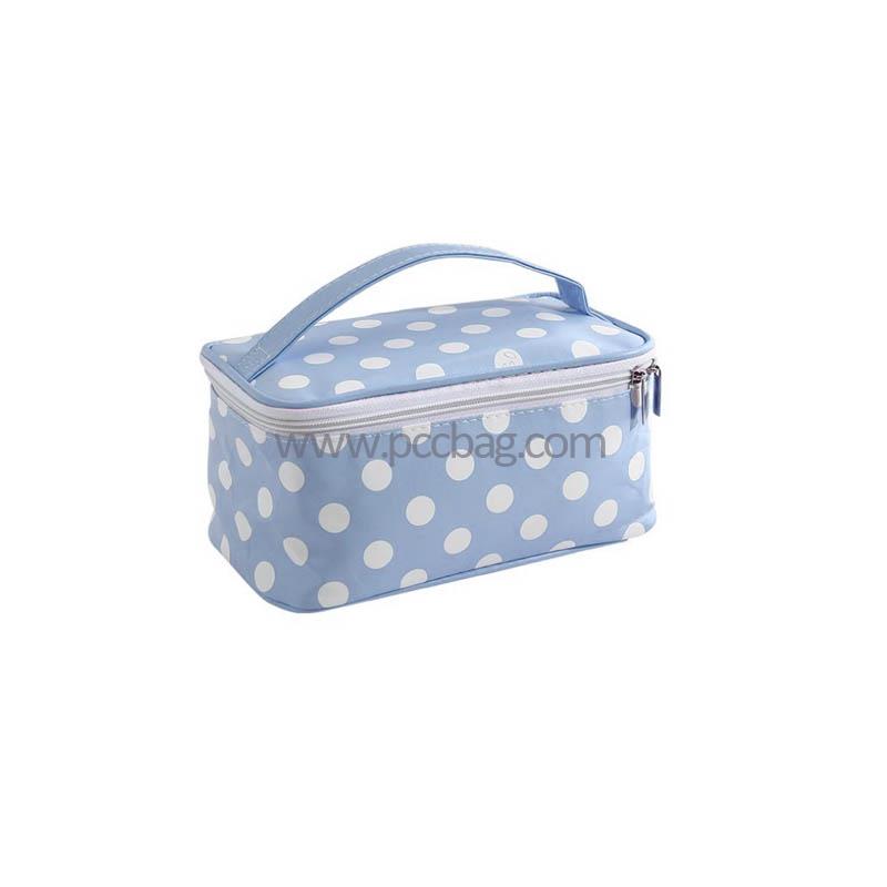 Dotprintsquarecosmeticbag,makeupbagA1080