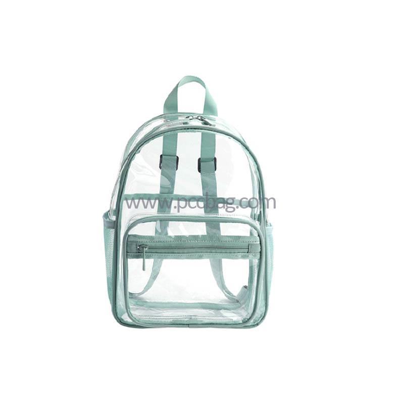 GreensmalltransparentbackpackforsportsA1106