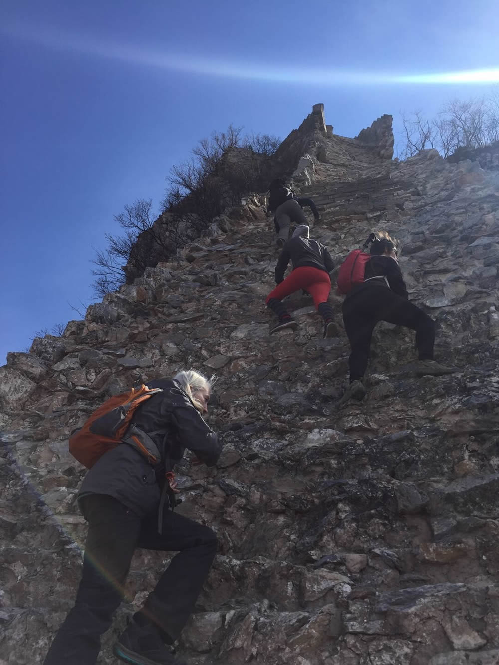 Jiankou-Mutianyu Great Wall Hiking