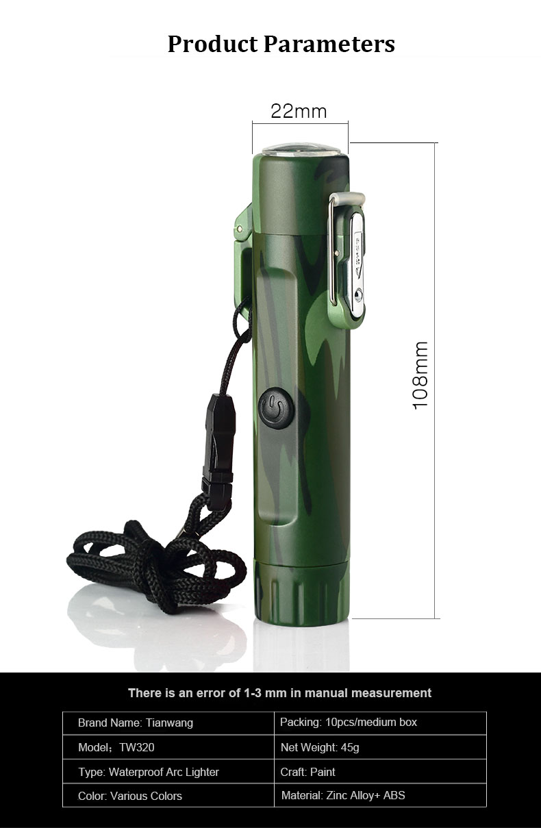 Rechargeable arc lighter