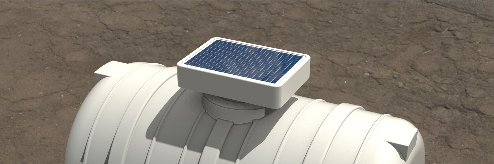 solar extractor fan for water tank cooling