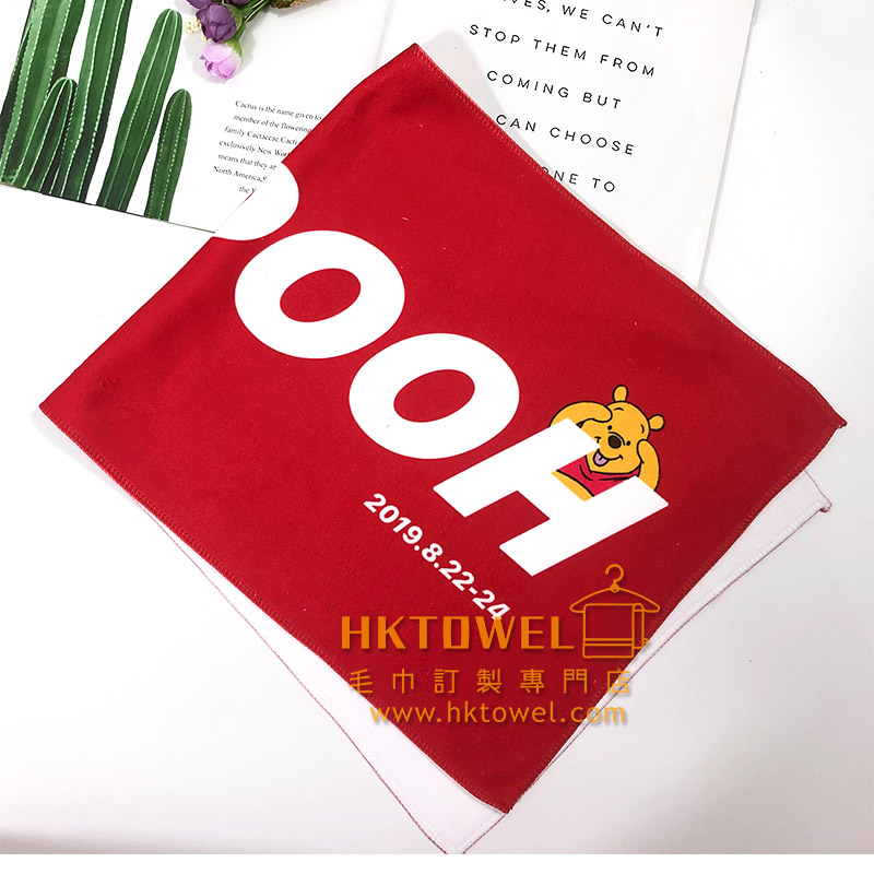 學校毛巾-校徽logo