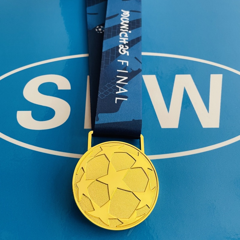 2025 Champions League Medal-soccerwe