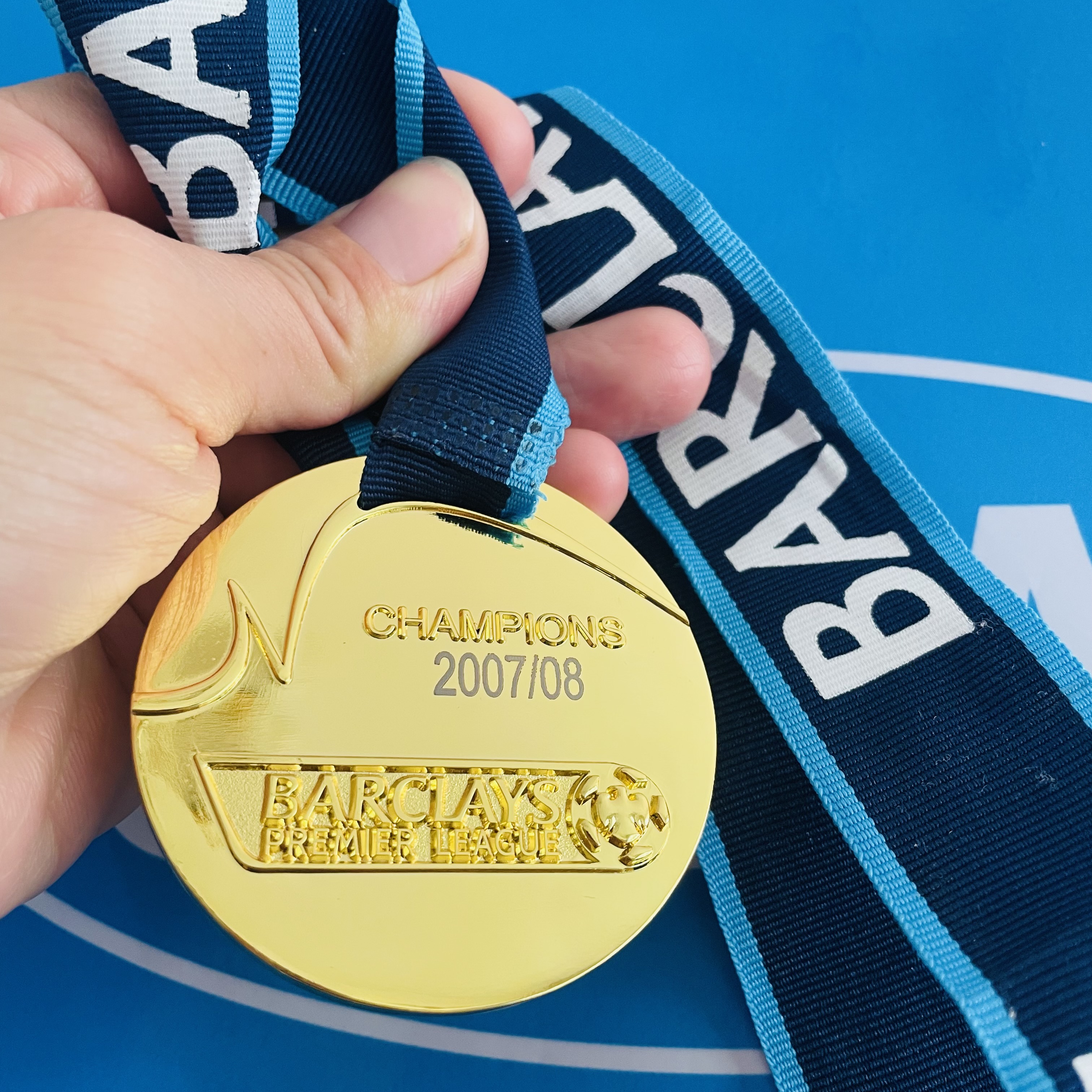 2007-2008 Premier League Medal-soccerwe