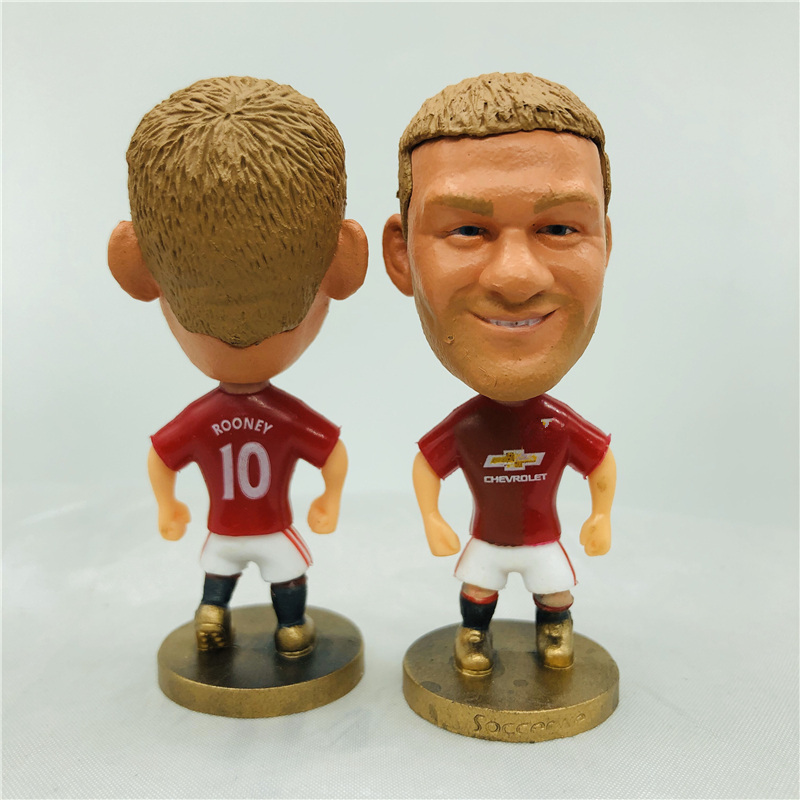 Soccerwe Manchester United Player 10# Wayne Rooney Doll