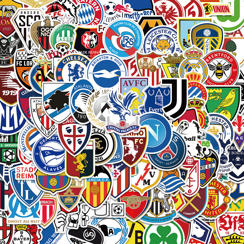 Team Label Sticker Soccer Team Labels