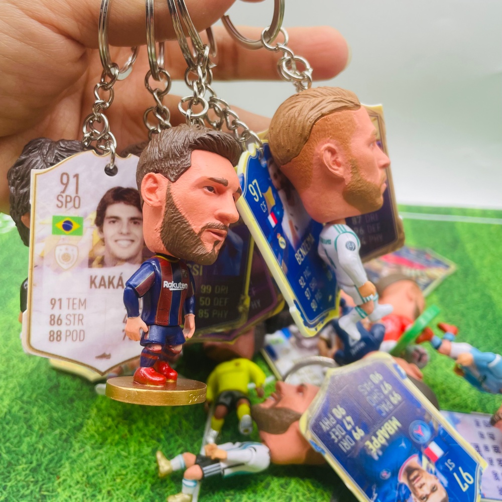 FIFA Trading Card Acrylic Keychain Arsenal Ødegaard logo-soccerwe