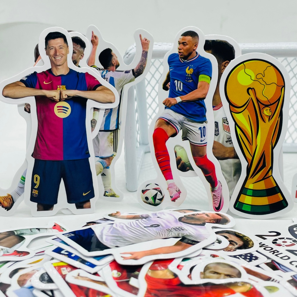 50pcs FIFA World Cup Stickers -soccerwe