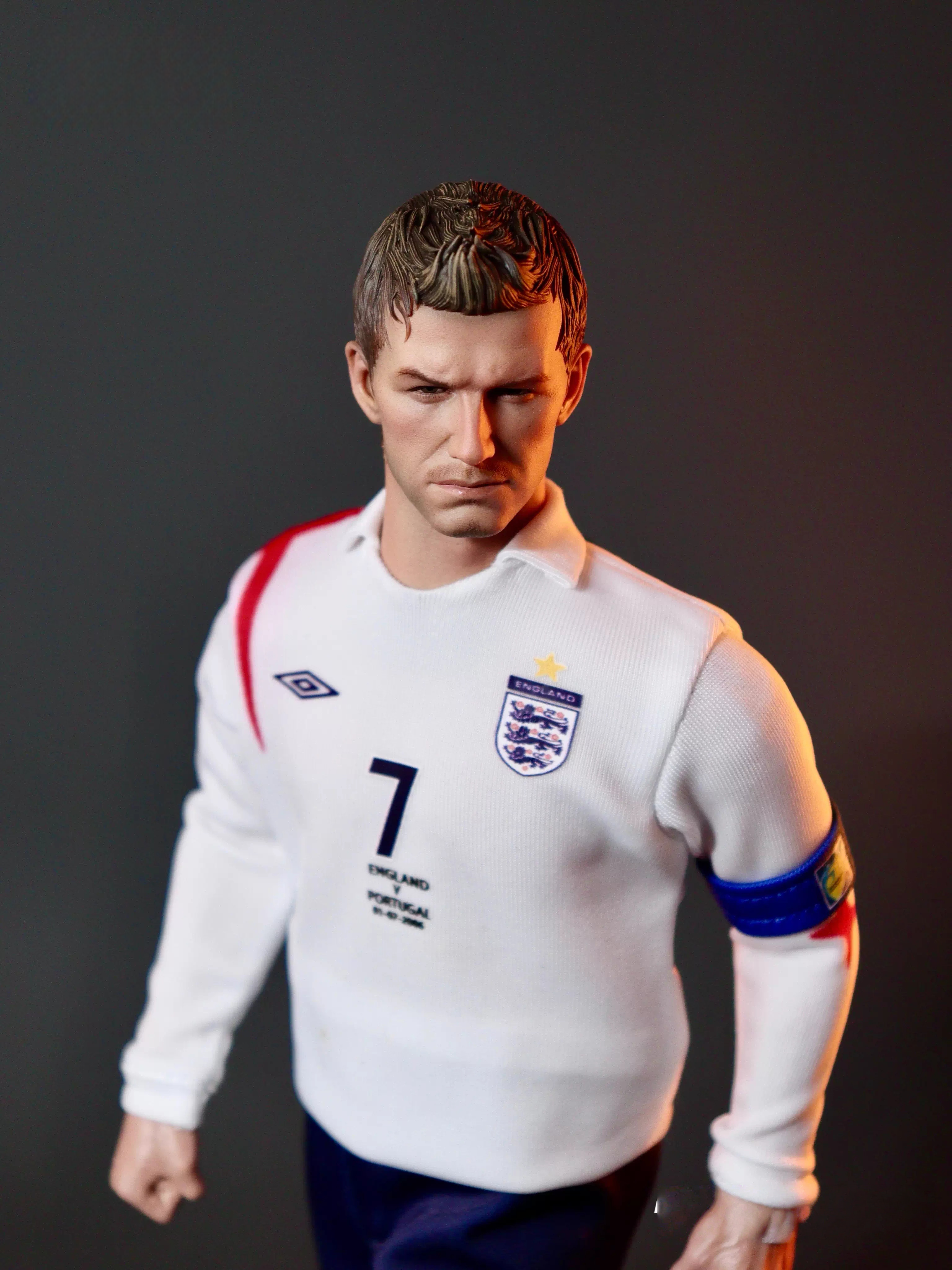 England Beckham 1/6 Scale Doll Customized Version-soccerwe