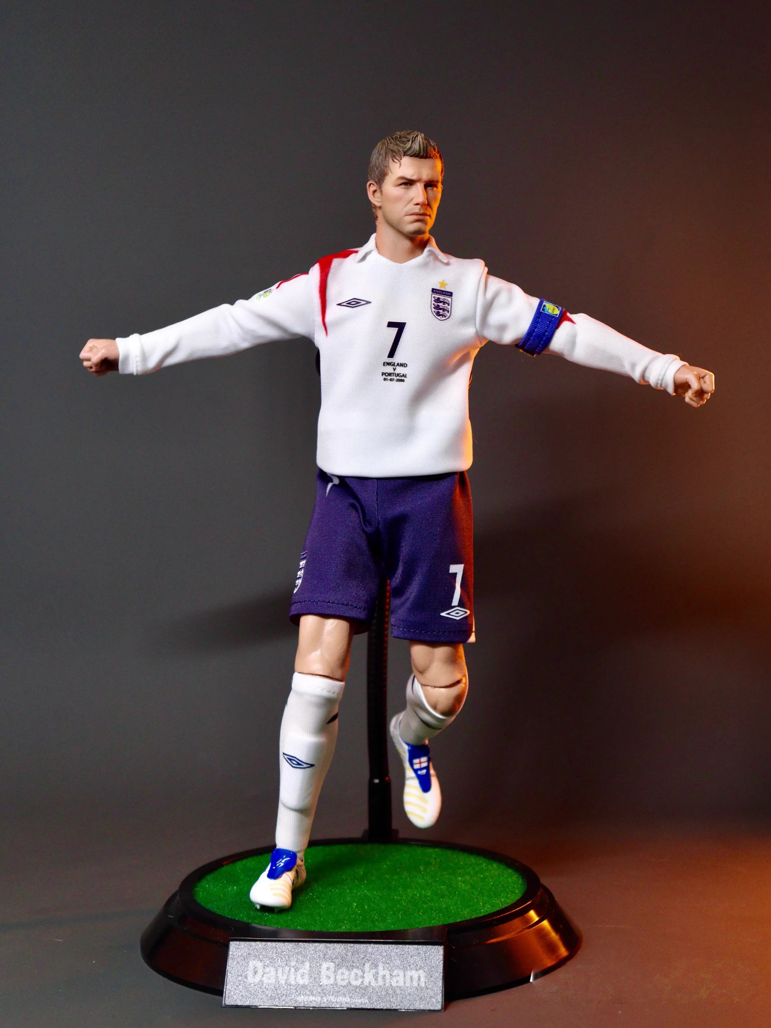 England Beckham 1/6 Scale Doll Customized Version-soccerwe