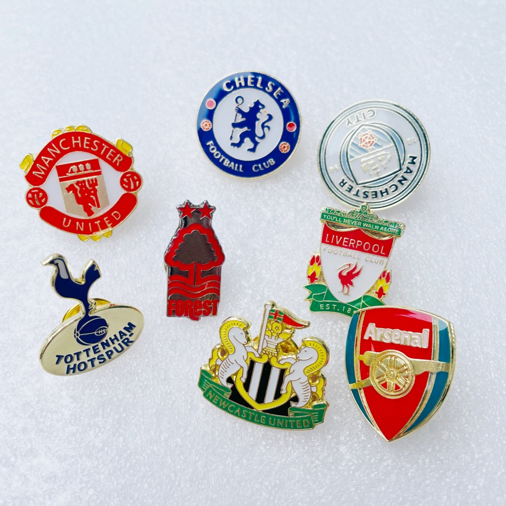 Arsenal metal badge 2 Pieces -soccerwe