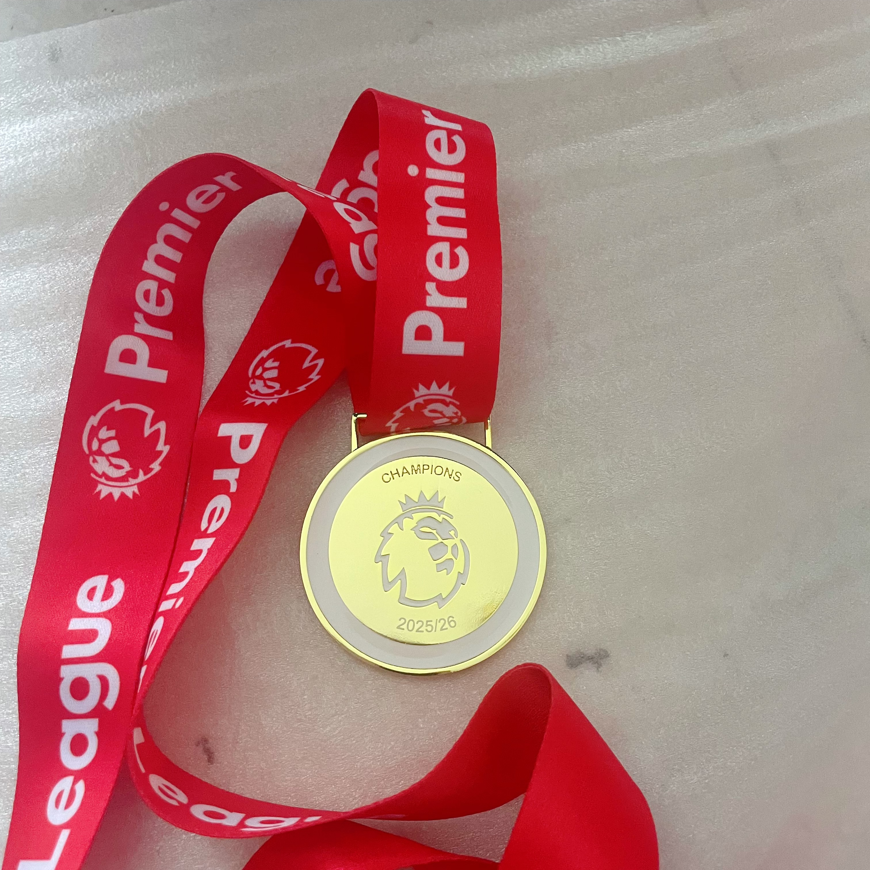 PREMIER LEAGUE 2025/26 優勝記念メダル 2026 Premier League medals-soccerwe