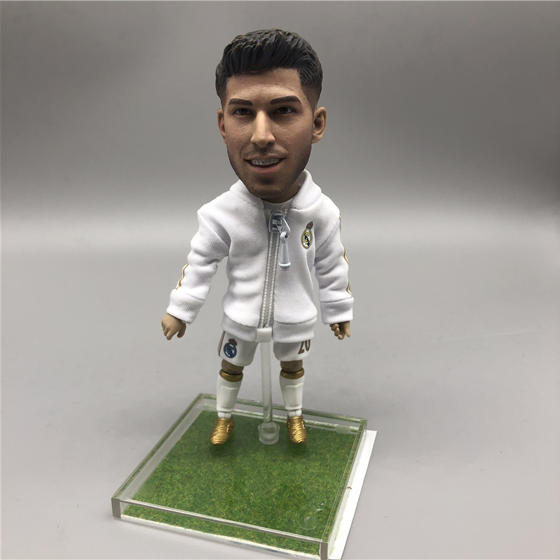Soccerwe 6,5cm Figuras De Futebol De Altura 2022 Copa Mundial Brasil 11 #  Ro ⊕ Ho Série Versão Móvel Boneca Fan Doll - Escorrega o Preço
