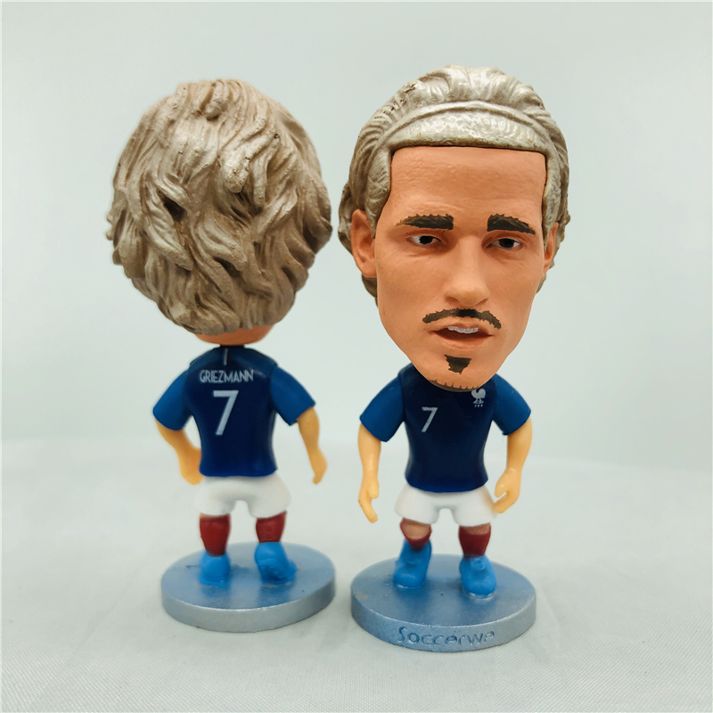 soccerwe フィギュア　アントワーヌグリーズマン　アトレティコ　フランス Soccerwe Soccer Star Dolls France Player 7# Antoine Griezmann