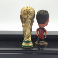 Golden World Cup Trophy Mini Metal Trophy 3 cm Height Size Gold Color  Heavy-soccerwe