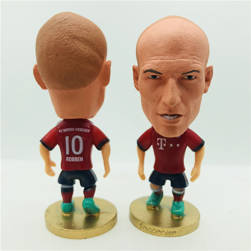 Soccerwe Soccer Star FC Bayern Player Figures 10# Arjen Robben