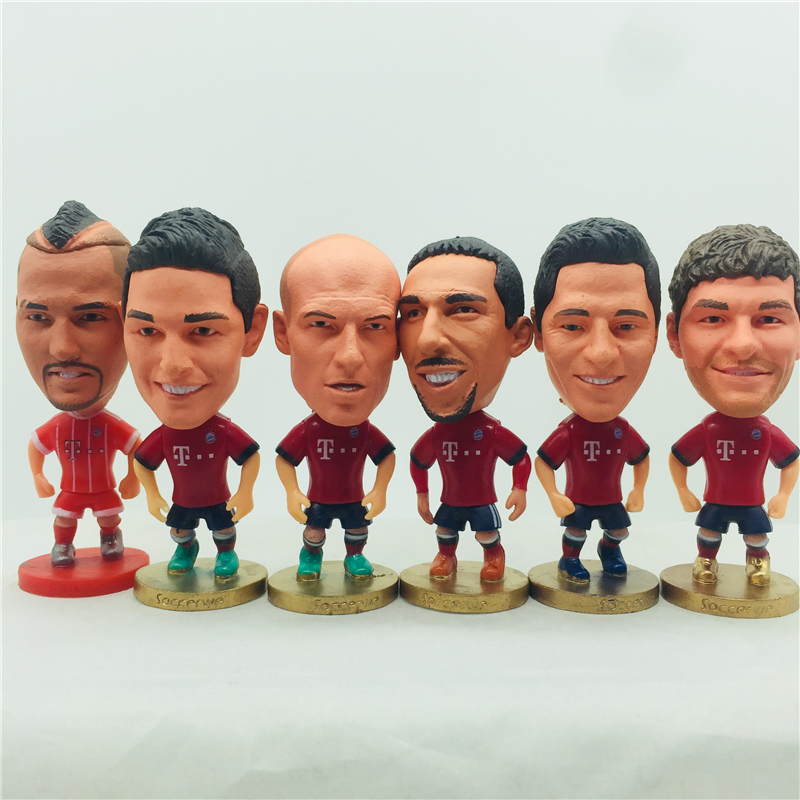 Soccerwe Soccer Star FC Bayern Player Figures 10# Arjen Robben