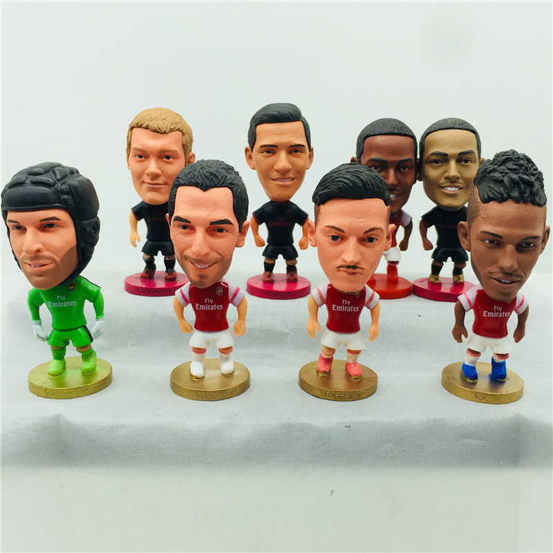 Official Arsenal F.C. Footballer' 5cm Figures 2017-18 kit SoccerStarz model  Gift - AliExpress