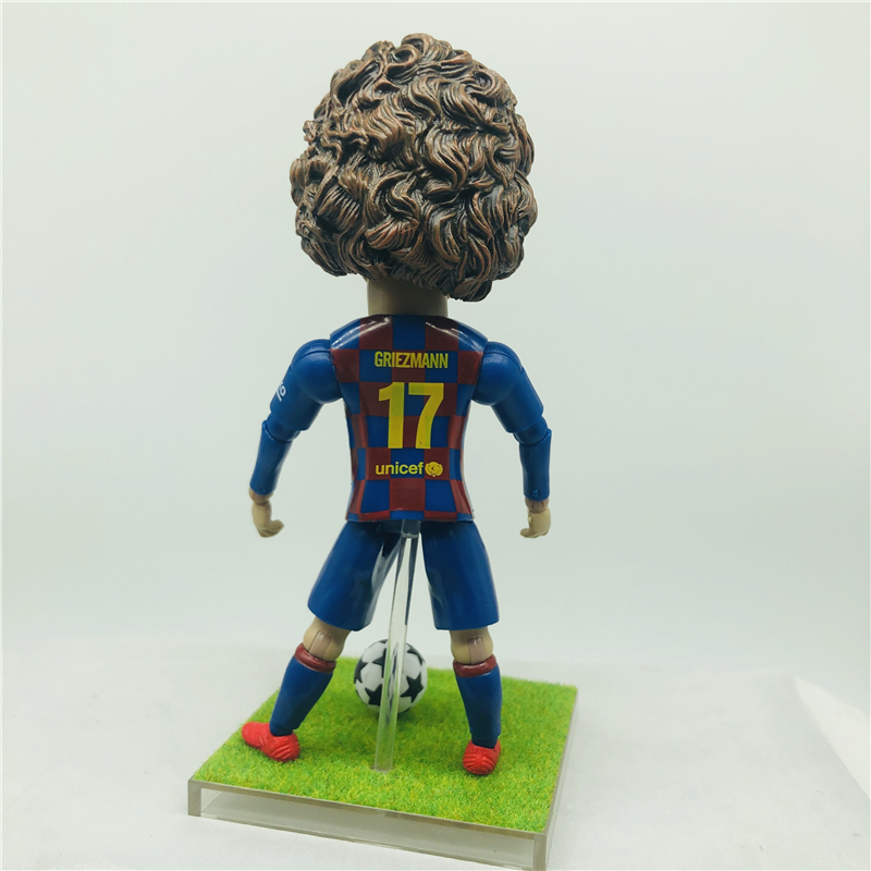 soccerwe  バルセロナ Soccerwe 12cm Height Barcelona FCB Player Figures 17# Griezmann