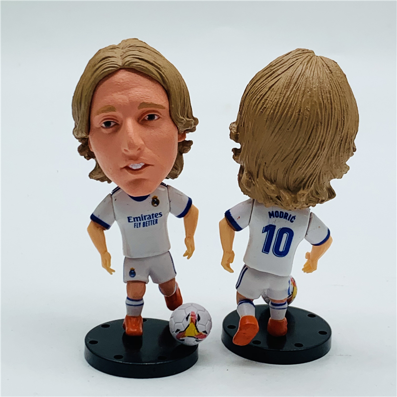  Real Madrid Luka Modric #19 Toy Figure 2.5 : Toys & Games