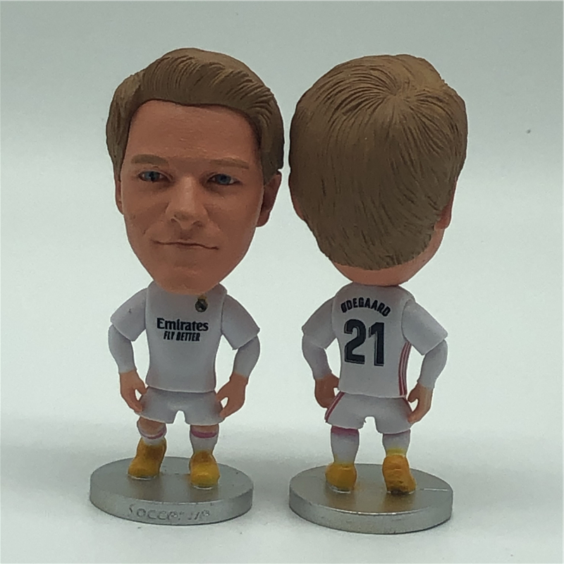  Real Madrid Martin Odegaard #21 Toy Figure 2.5 : Toys & Games