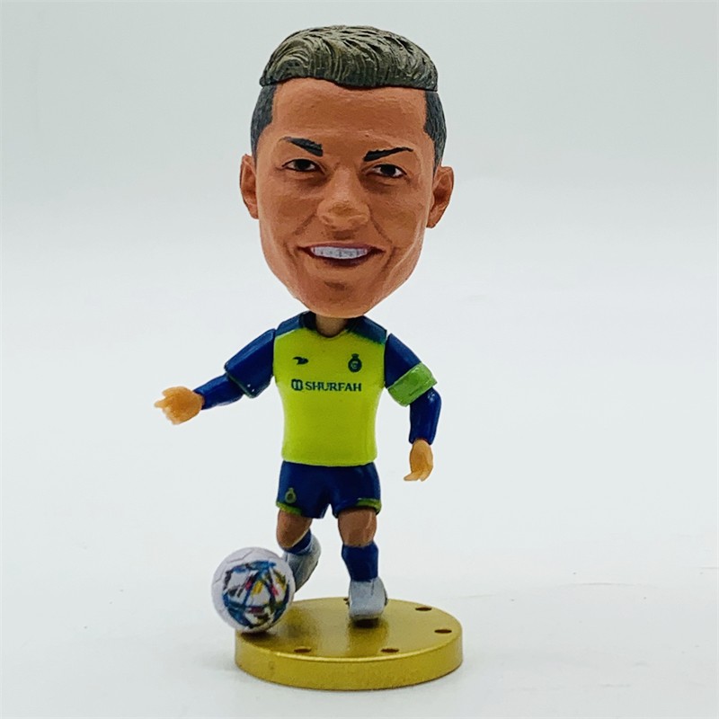 Cristiano Ronaldo Custom Al Nassr Kit Minifigure Football Player