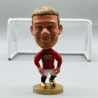 WAYNE ROONEY AWAY KIT MANCHESTER UNITED LEGEND SOCCERSTARZ MINI SOCCER  FIGURE