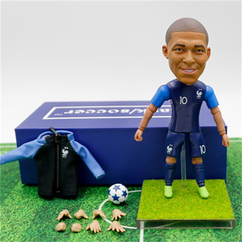 Mbappe psg - figurine football 30cm, figurines
