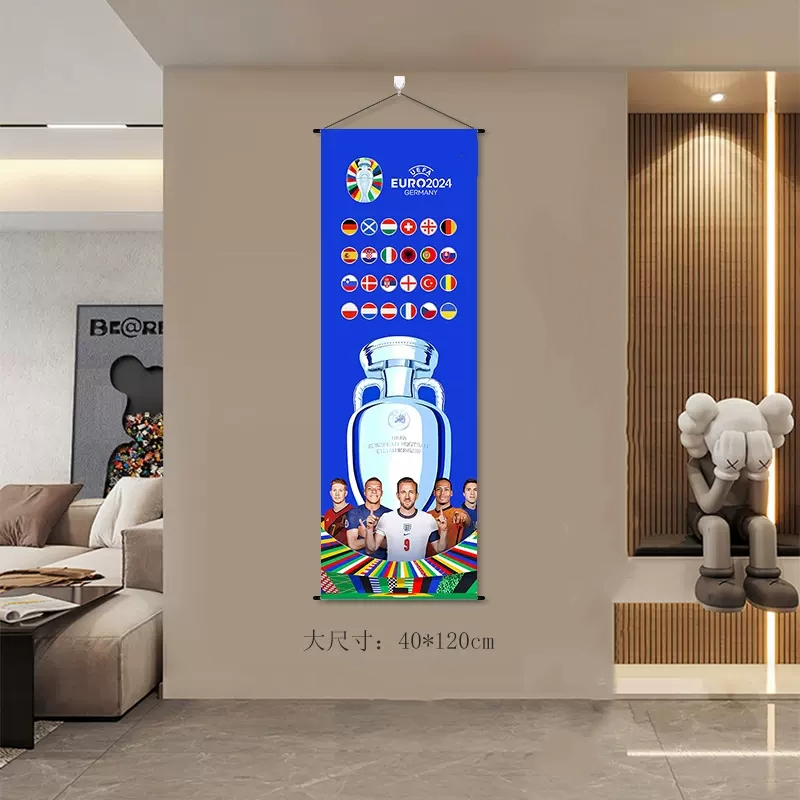 Fanion Vintage Real Madrid - Banderin Foot Espagnol Collection