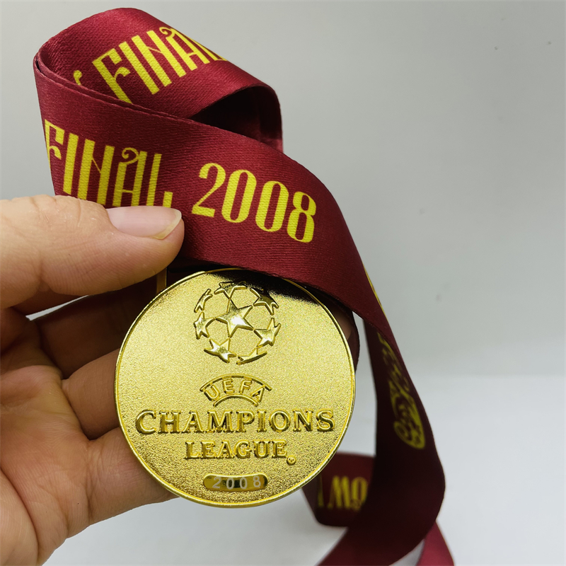 【希少/美品】 チャンピオンズリーグ FINAL 2008 UEFA 2008 UEFA Champions League Medal-soccerwe