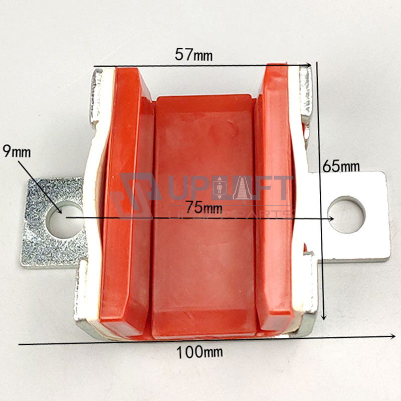 UP001824借电梯配件300P对重导靴主轨副轨靴衬36003300-5