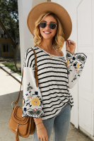 Striped Jersey Top
