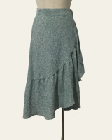 Floral Ruffled Skirt