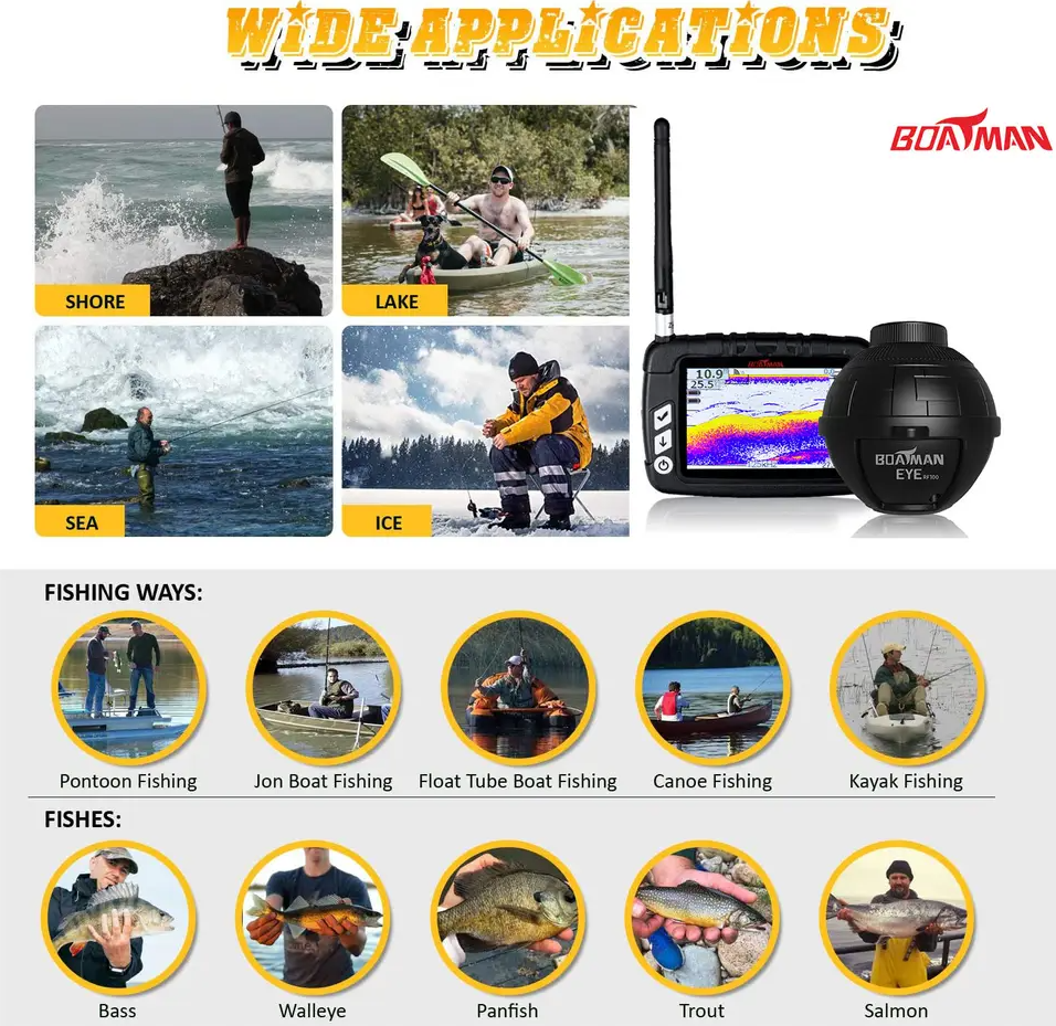 fish finder work and how does it detect fish?深圳市船夫科技有限公司