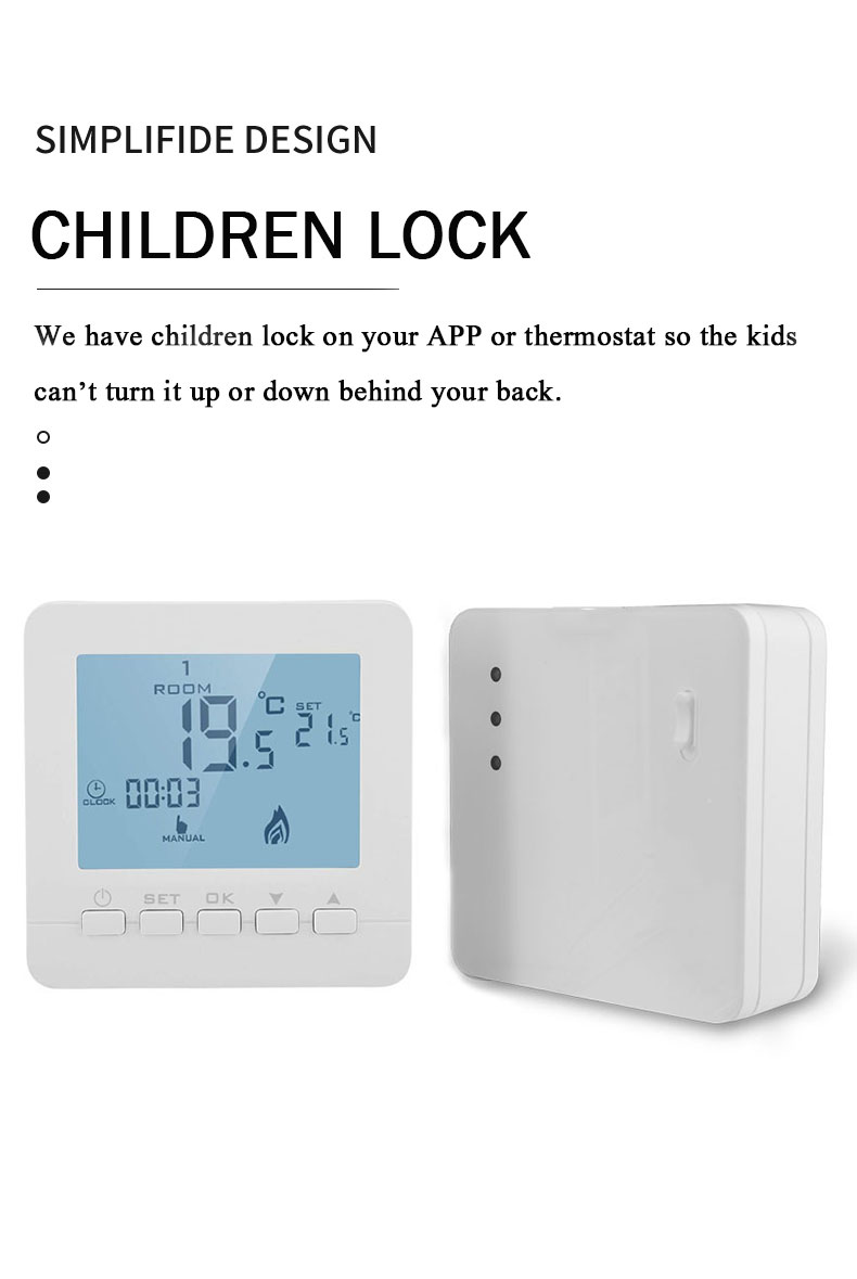 OEM Thermostat Used With Receiver Wireless Programmable Thermostat for