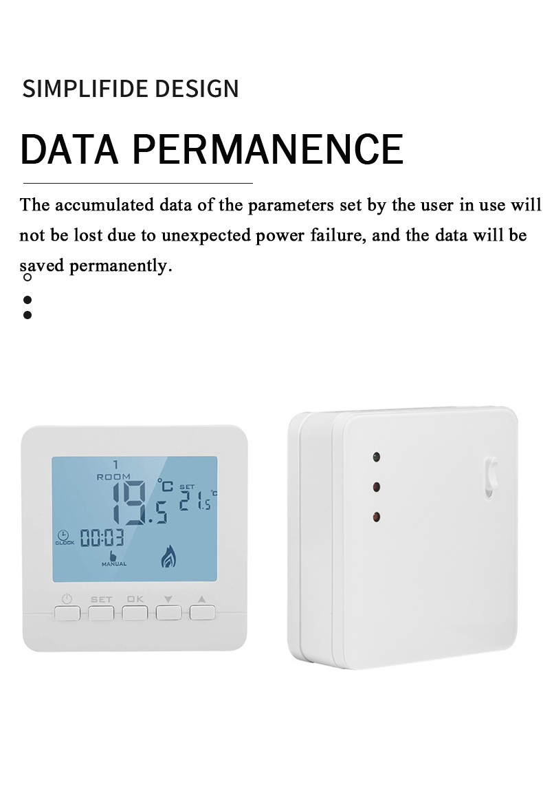 OEM Thermostat Used With Receiver Wireless Programmable Thermostat for