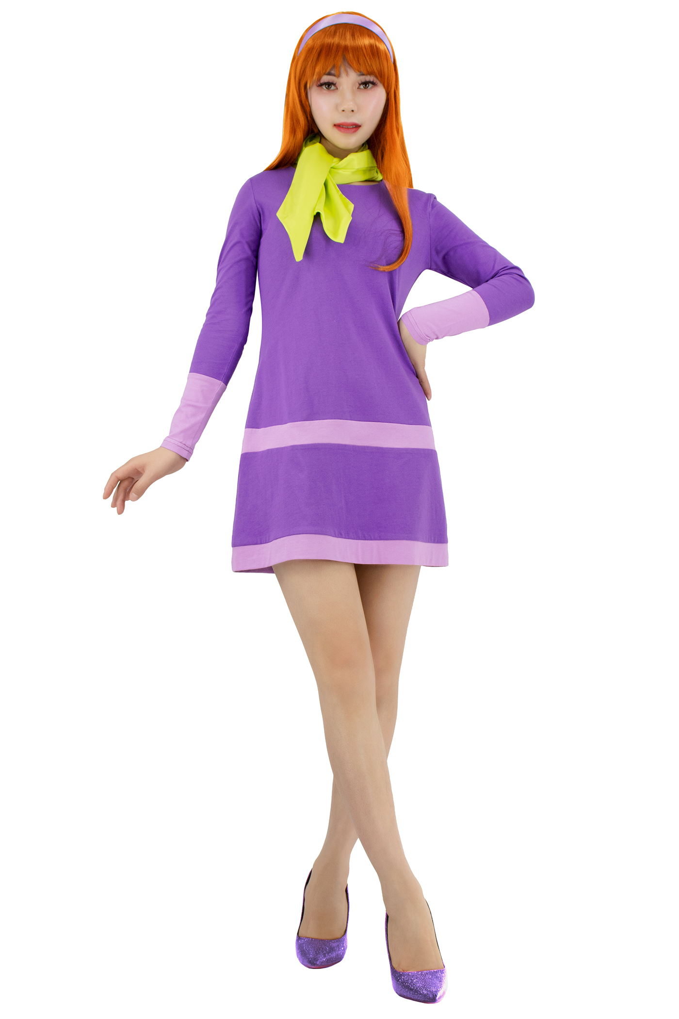 Scooby-Doo Daphne Blake Cosplay Costume-dazcos.com