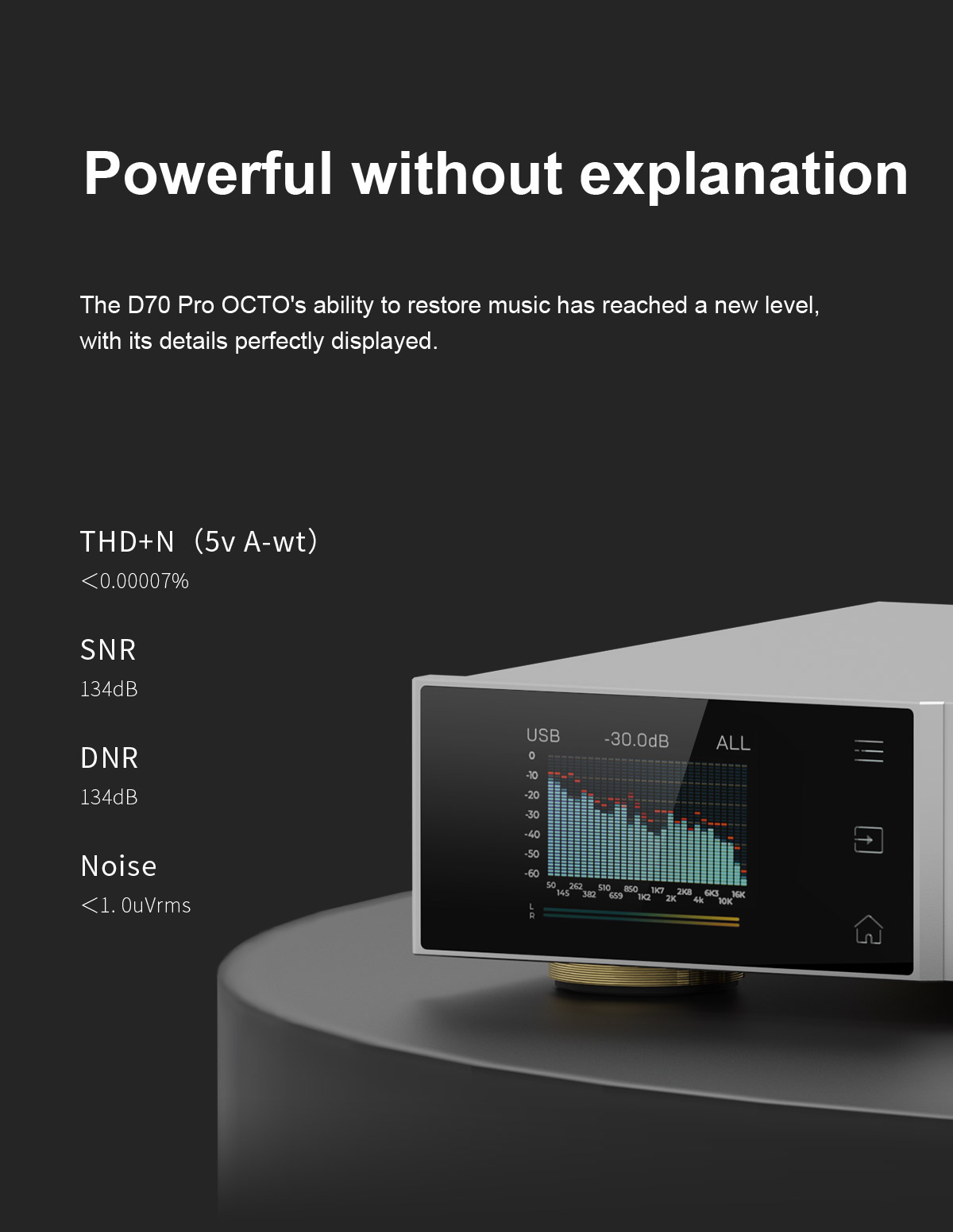 D70 Pro OCTO Fully Balanced DAC-TOPPING