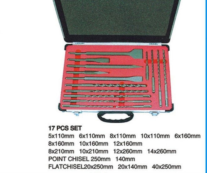 17pcs电锤钻凿子套1-浙江锋华