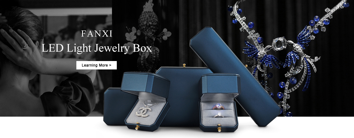 Led light jewelry box from FANXI