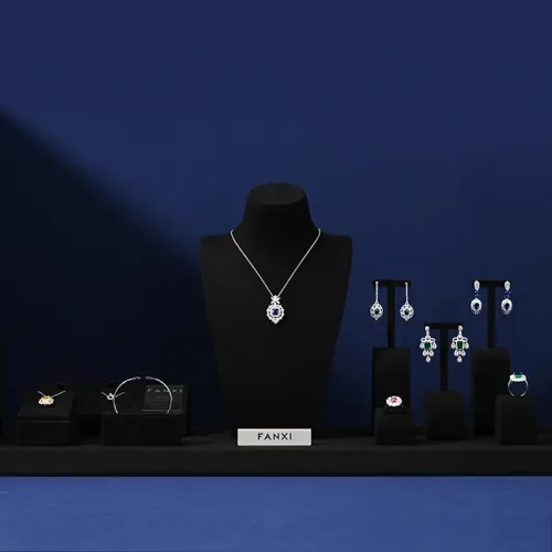 TT195-FANXIjewelrydisplaycounter_blackjewelrystand_jewelry