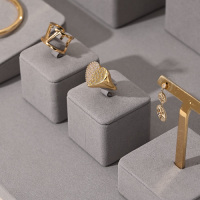 TT182-FANXIgraymicrofiberjewelrydisplaysetwithmeta-4