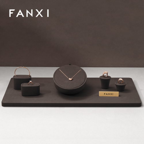 TT245-FANXIfashionbrowncolourjewellerydisplay-4