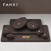 TT245-FANXIfashionbrowncolourjewellerydisplay