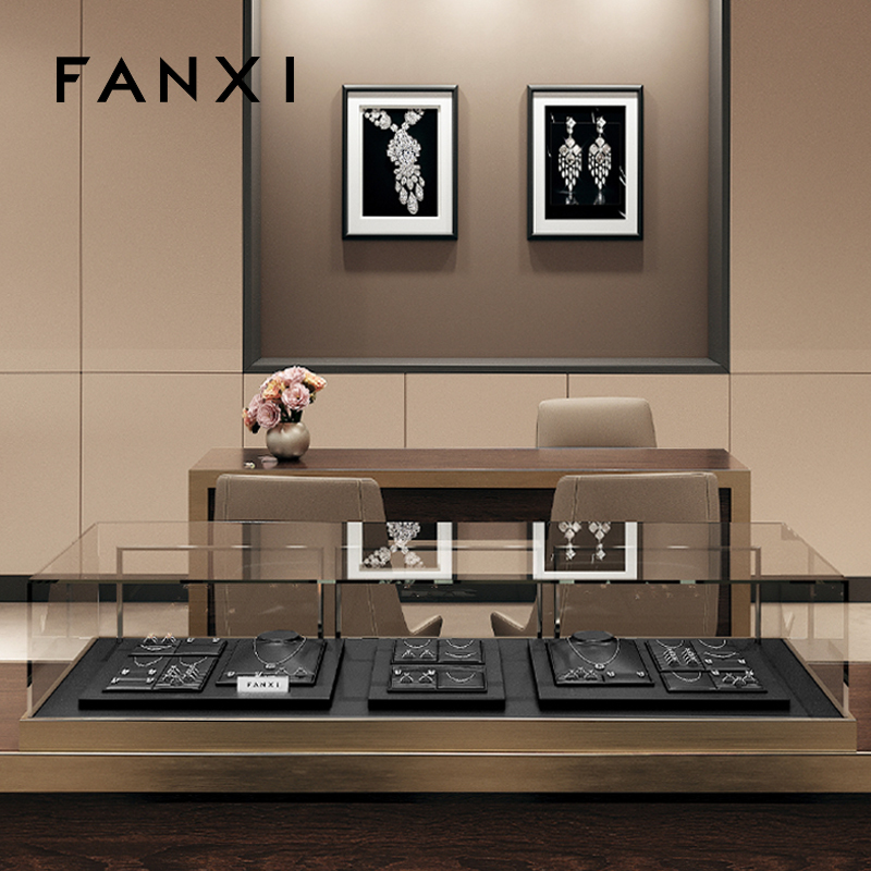 TT261-FANXIwholesalemetalstructurewatchholderwrappedwithblackPUleather-6